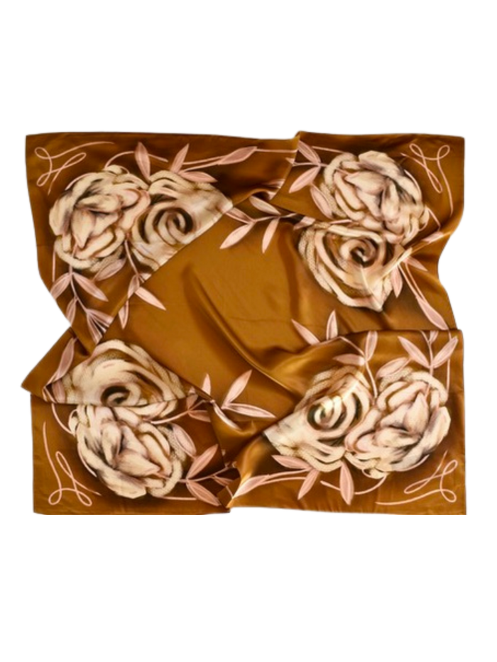 Western Wild Rag - Rustic Wild Roses