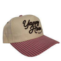 Yappy Hour Cap - Natural Pink Stripe