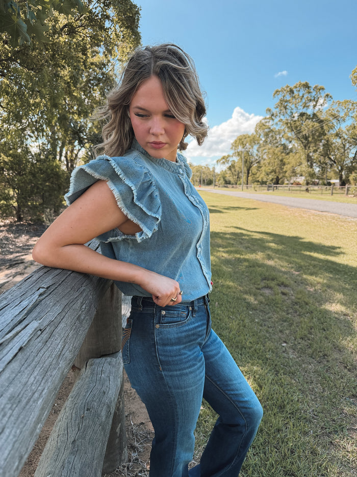Rhett Top - Light Denim