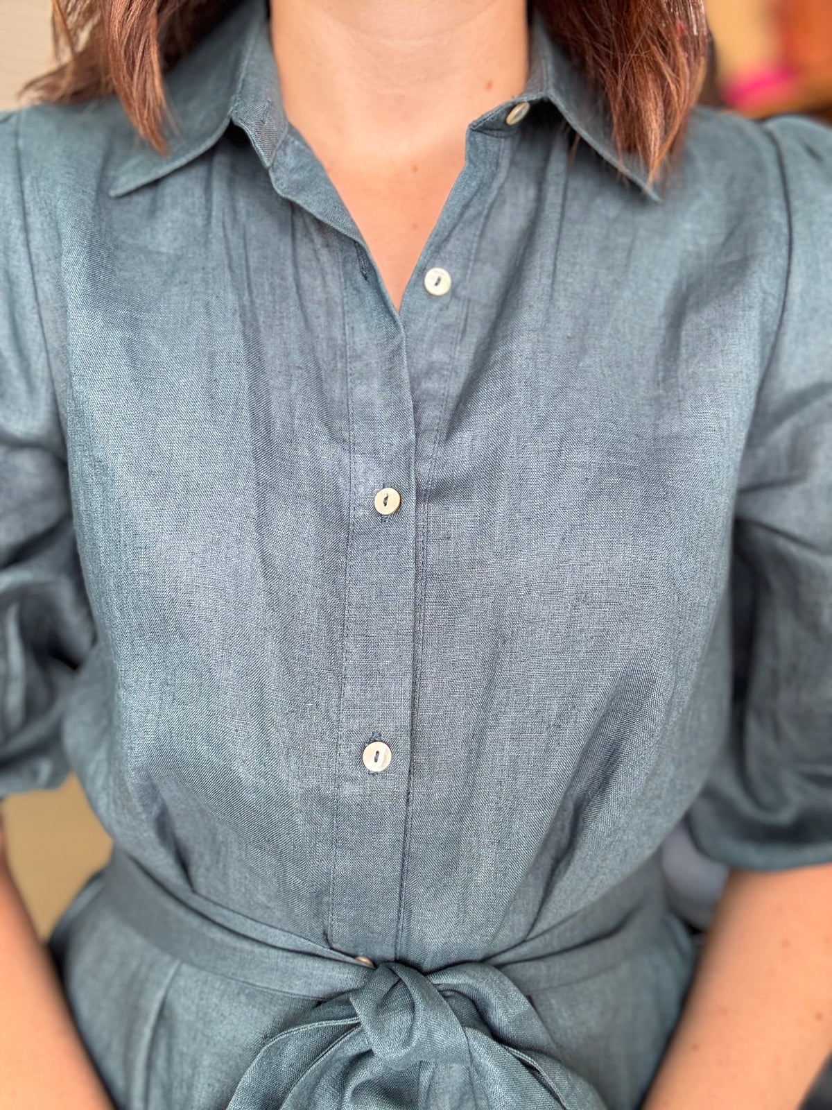 Capri Dress - Pine Green