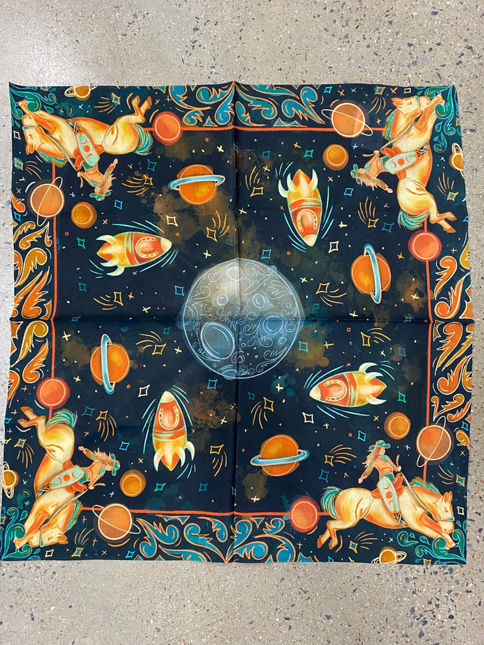 Western Wild Rag - Cosmic Cowgirl