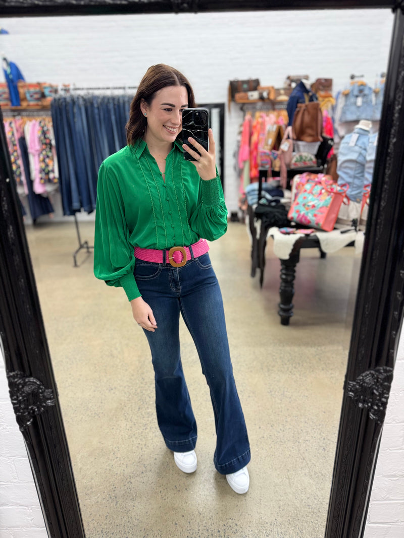 Chelsea Top - Green