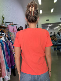 AAE Washed Tee - Coral