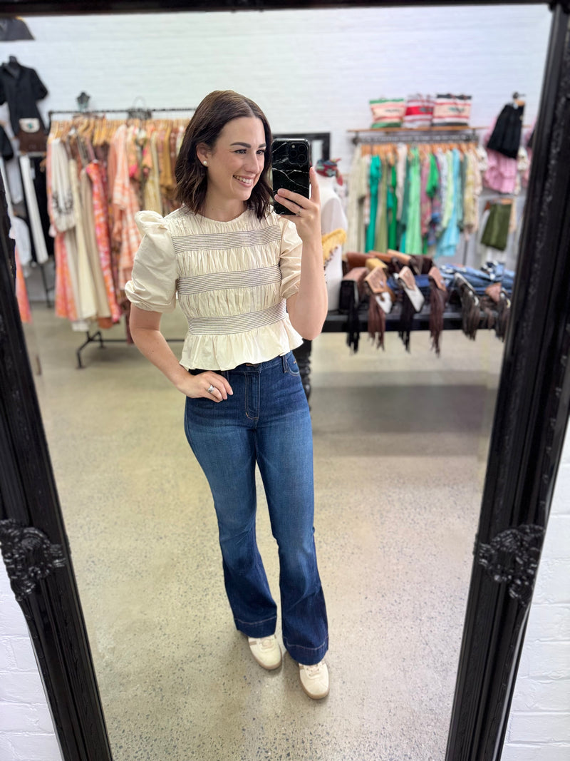 Iris Top - Ivory