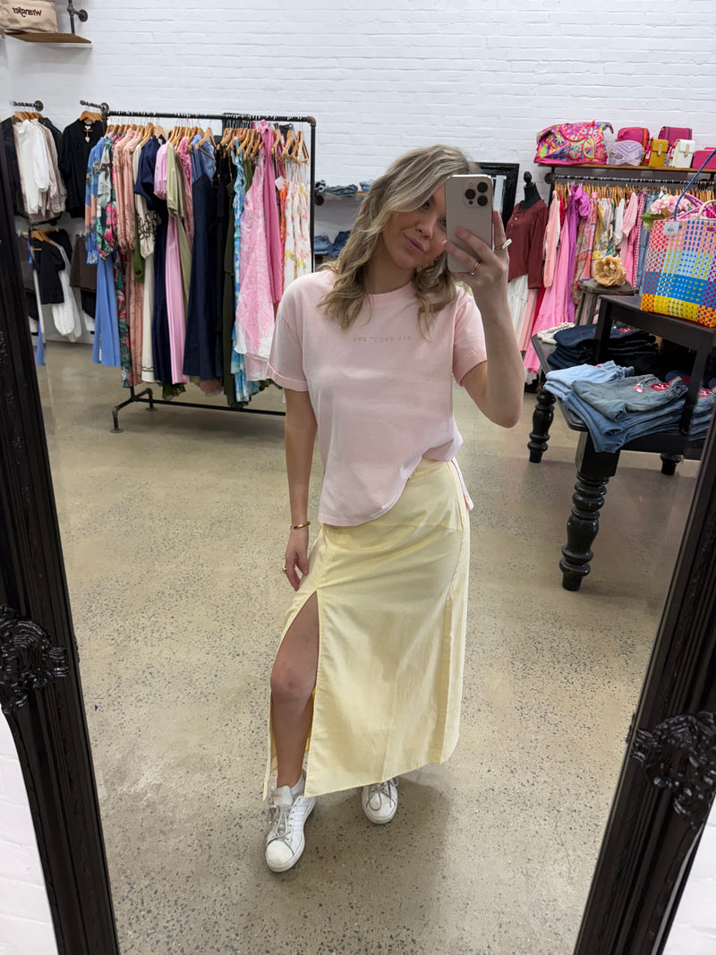 Eve Tee - Soft Pink