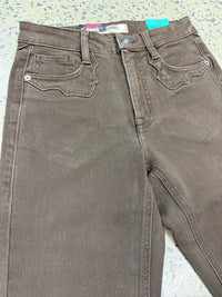 Rock & Roll Cowgirl Jeans - BW1HD07196 - Brown High Rise Bootcut