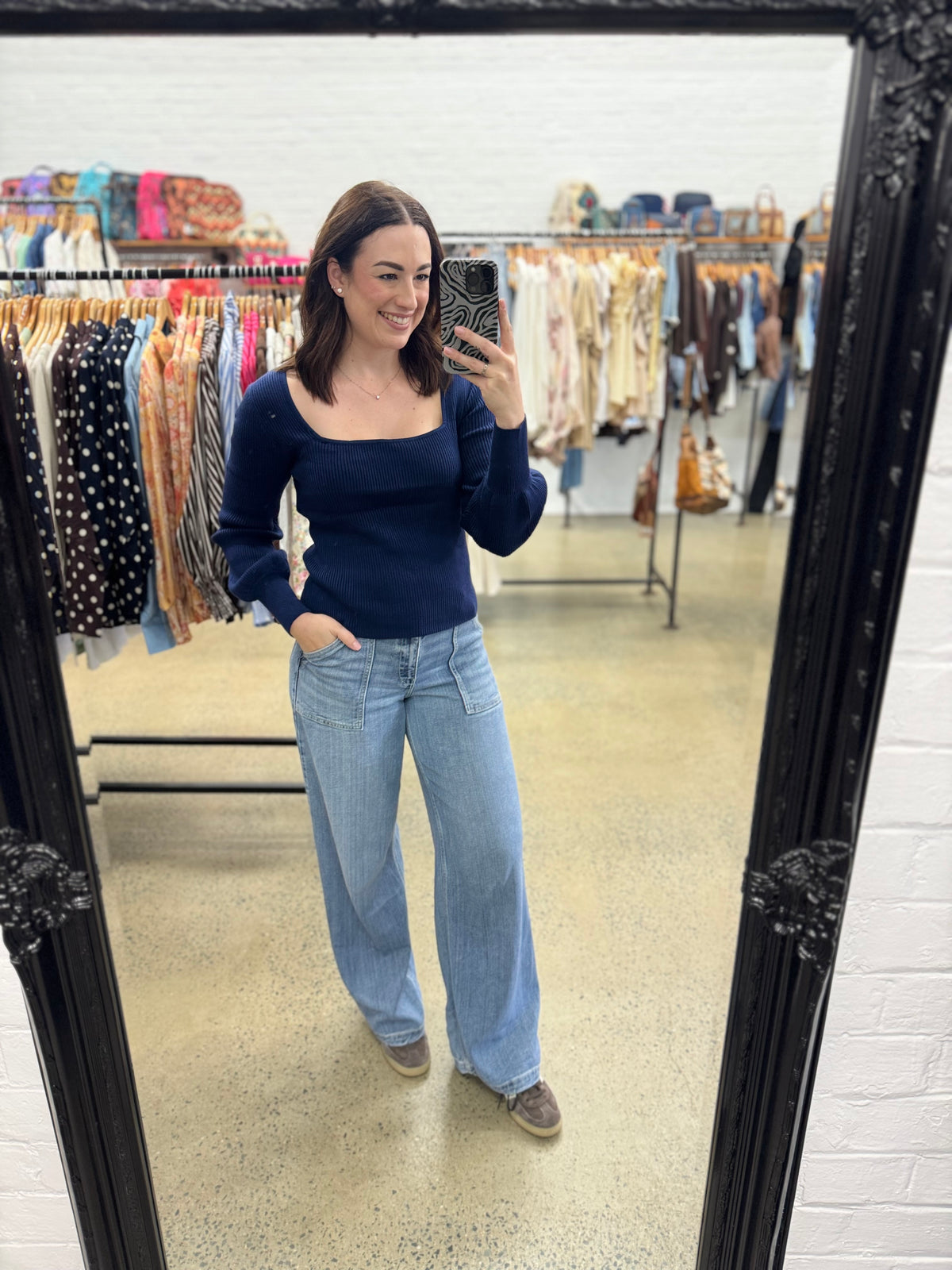 Margot Knit - Navy