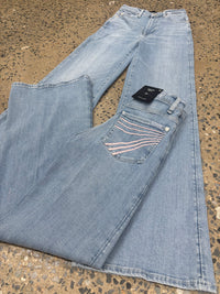 7 For All Mankind - Ultra High Rise Jo Indigo Bloom