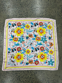 Western Wild Rag - Vibrant Floral (Pink)