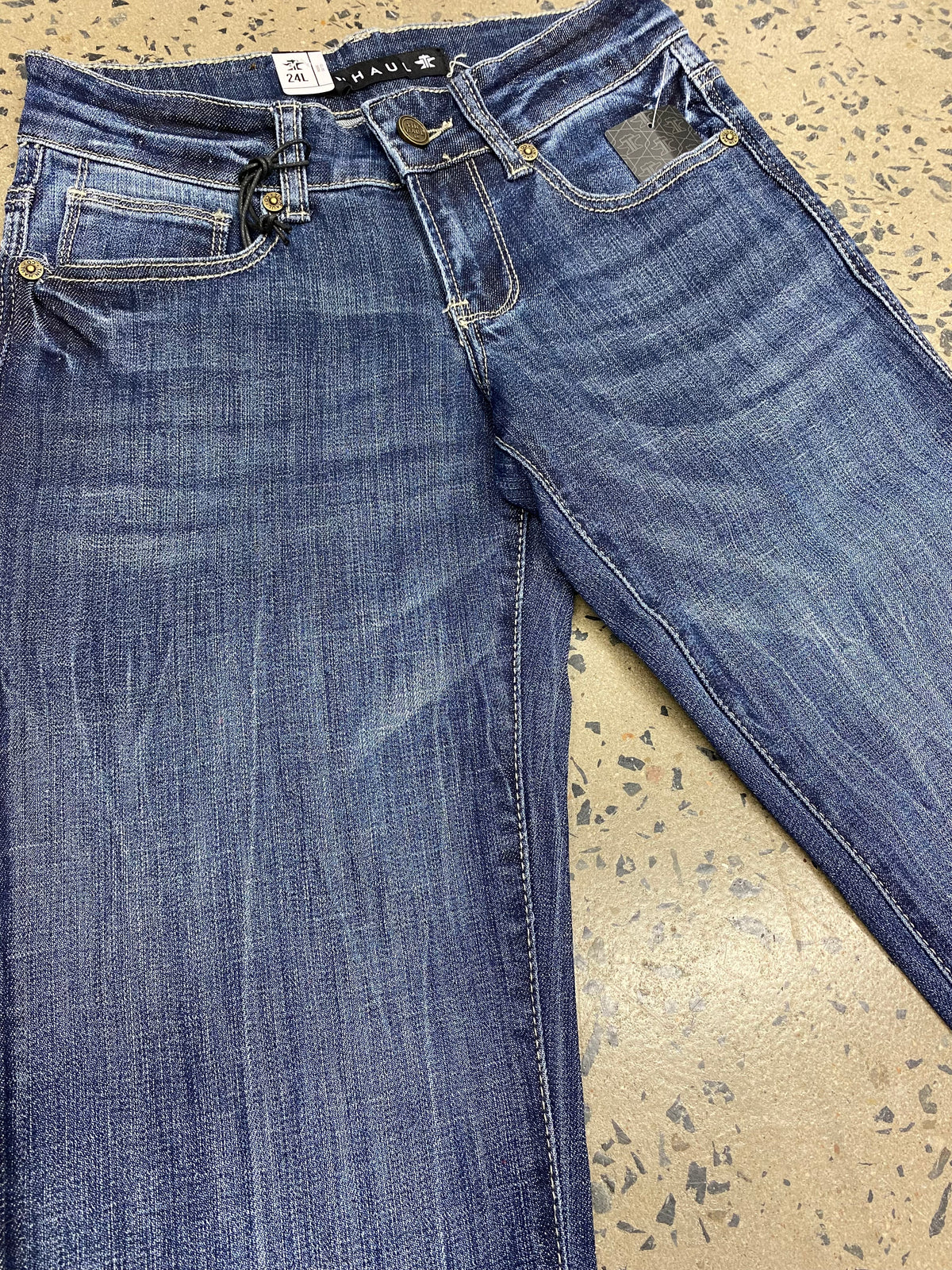 Tin Haul Jeans - Rosie Bootcut Cactus Blue