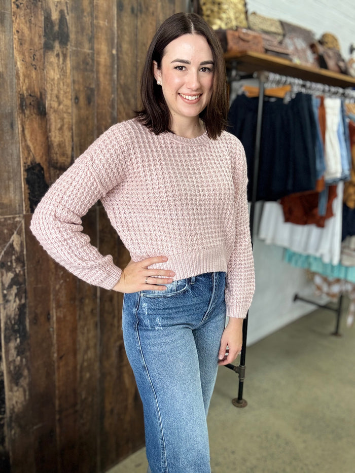 Bria Knit - Dust Pink