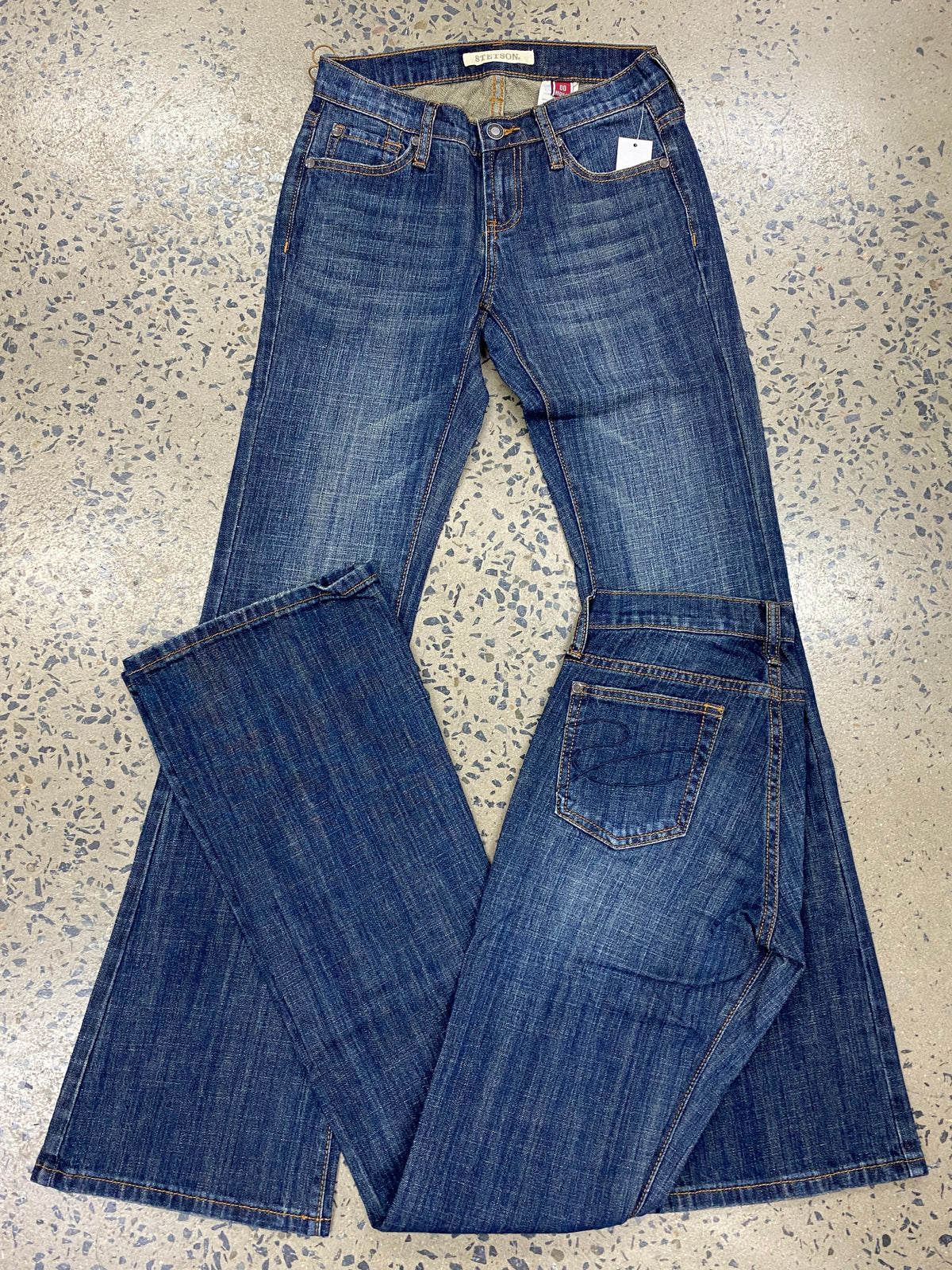 Stetson Jeans - Classic Bootcut S Stitching Blue