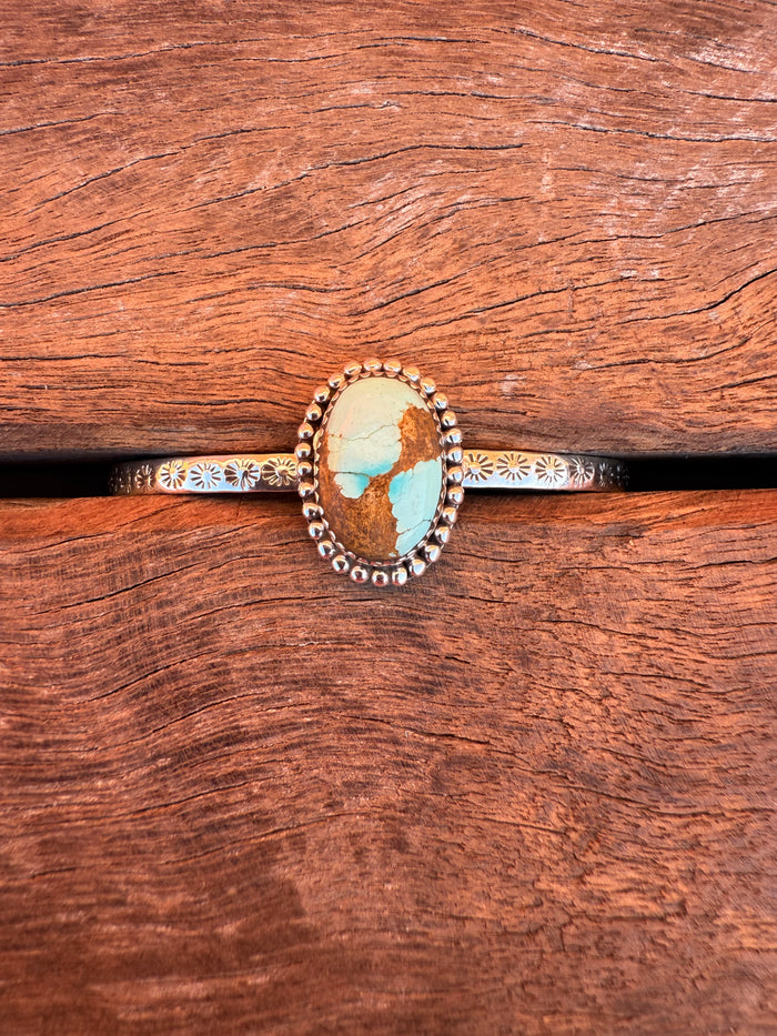 Scottie Cuff - Turquoise Stone