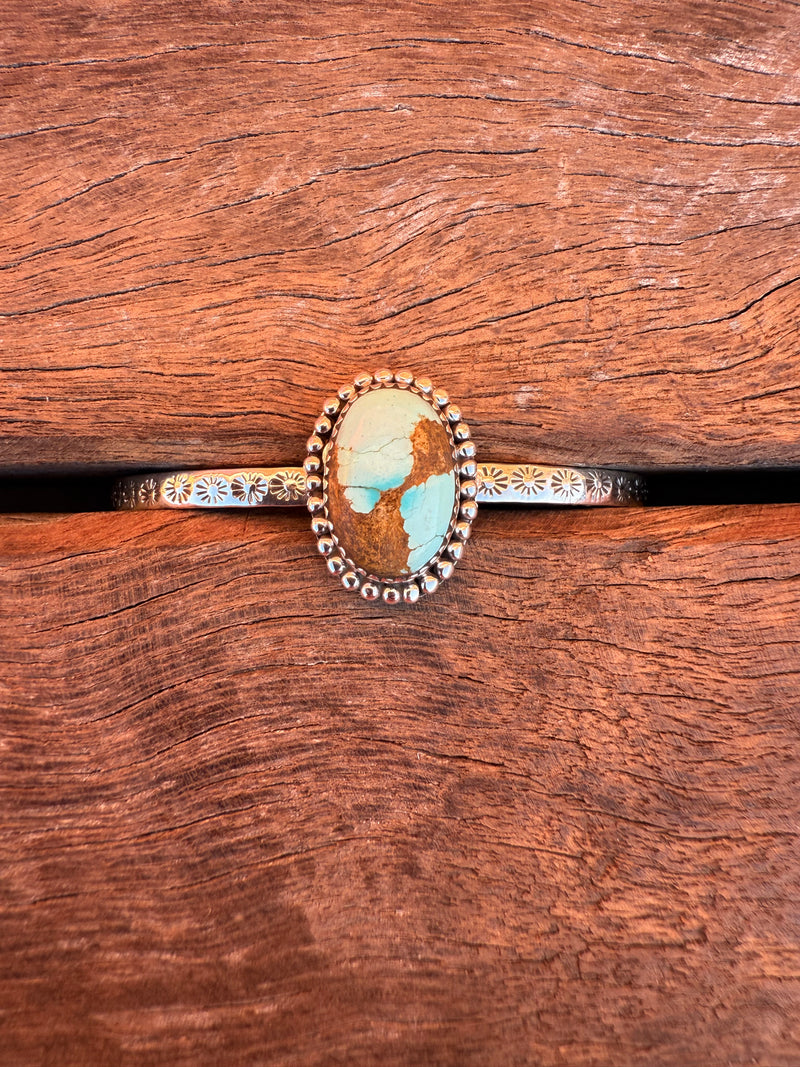 Scottie Cuff - Turquoise Stone