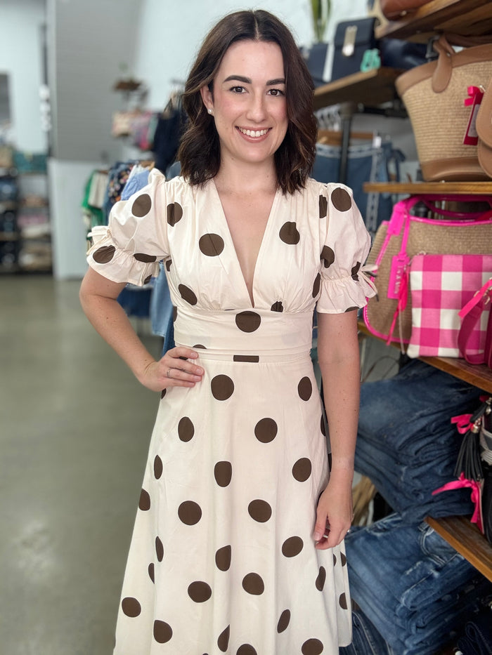Callie Dress - Polka Dot