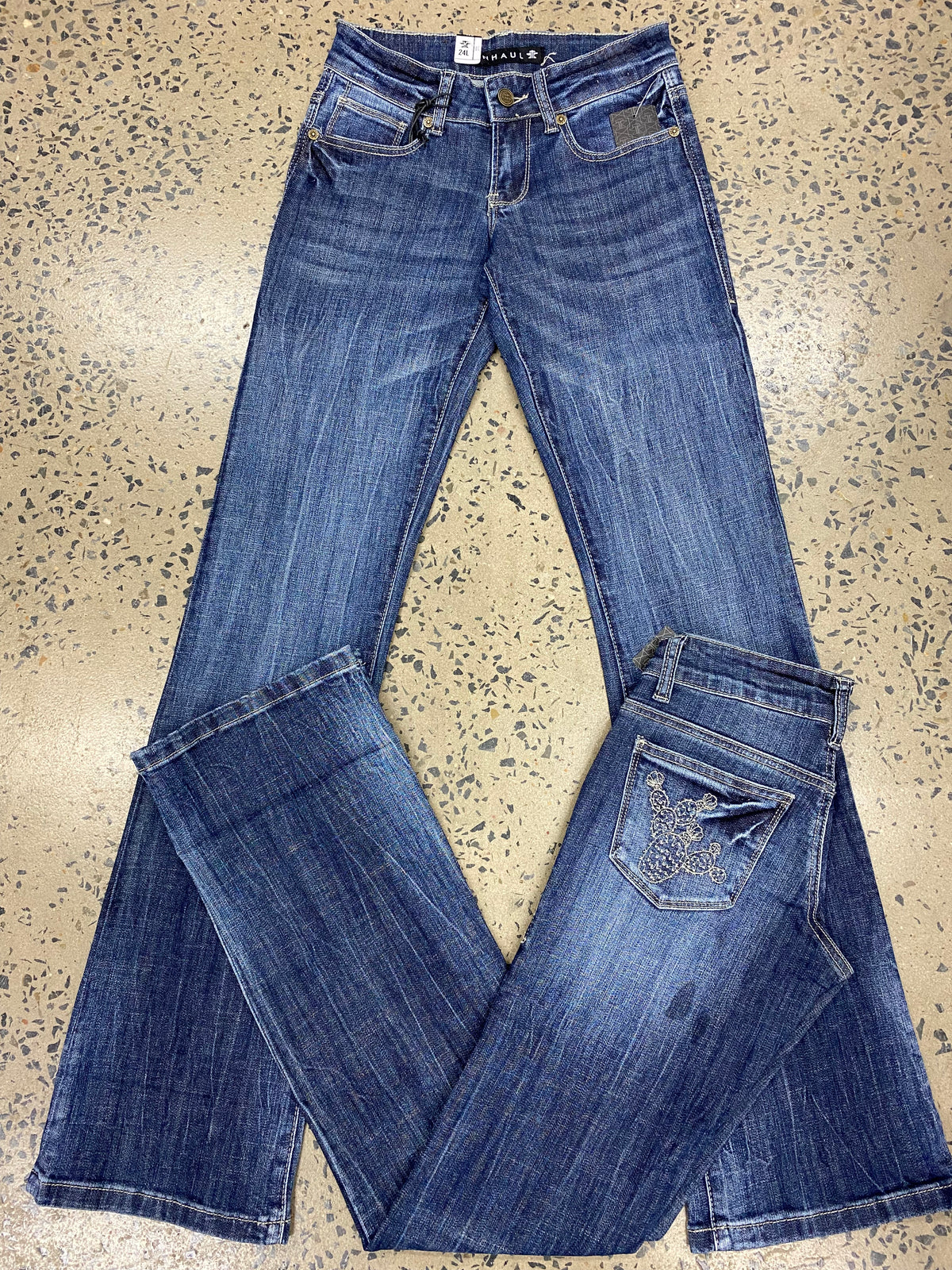 Tin Haul Jeans - Rosie Bootcut Cactus Blue