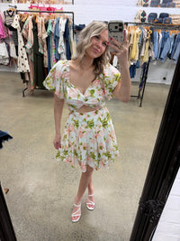 Vera Mini - White Floral