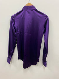 Cowgirl Tuff Pullover Arena Shirt - Prince Purple Satin