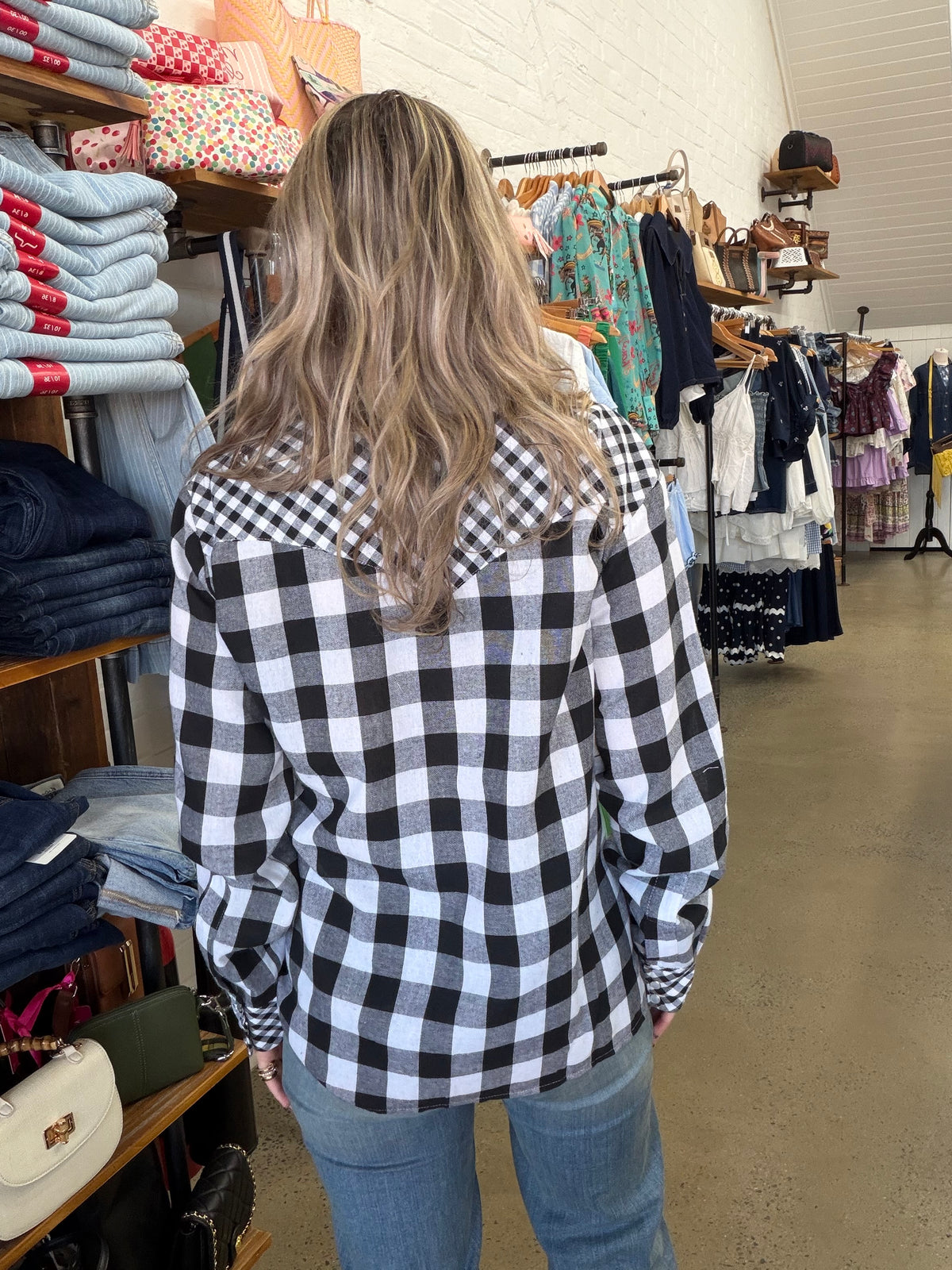 Whitley Top - Black & White