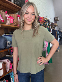 Eve Tee - Khaki