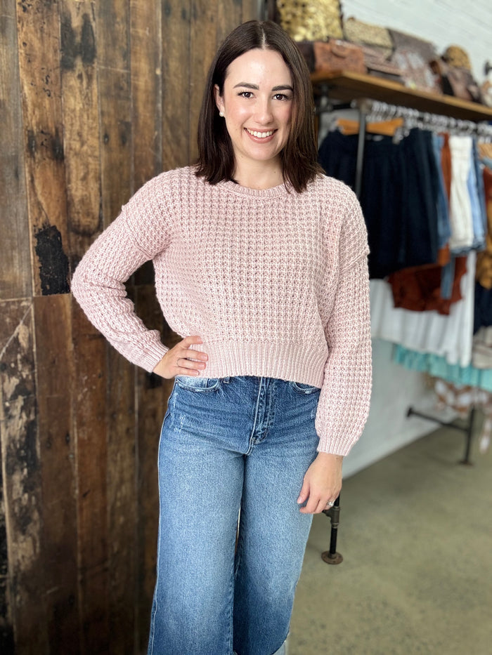 Bria Knit - Dust Pink