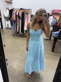 Remmington Dress - Sky Blue