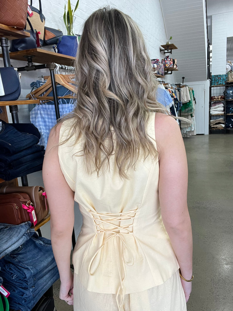 Alessa Set - Butter Yellow