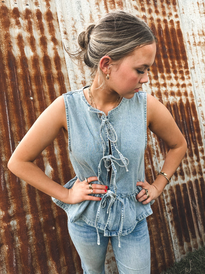 Wyatt Top - Denim