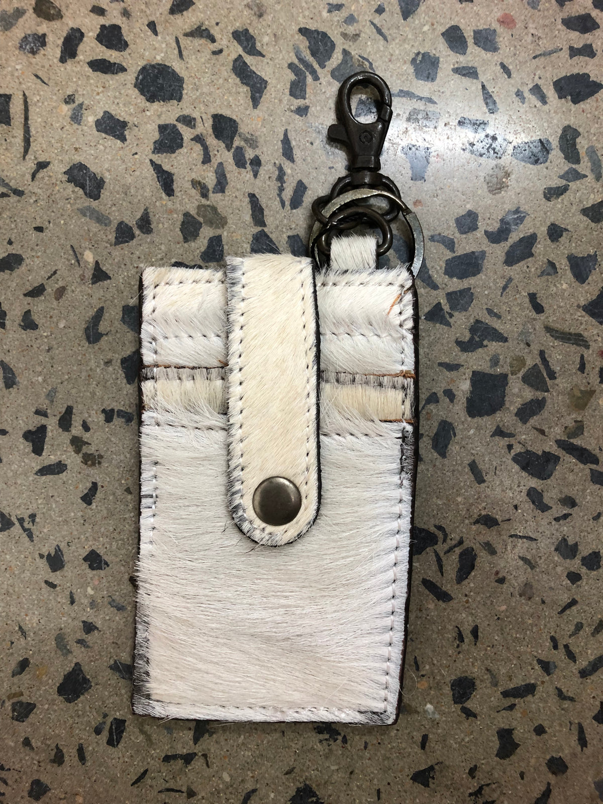 Cowhide Coin Purse