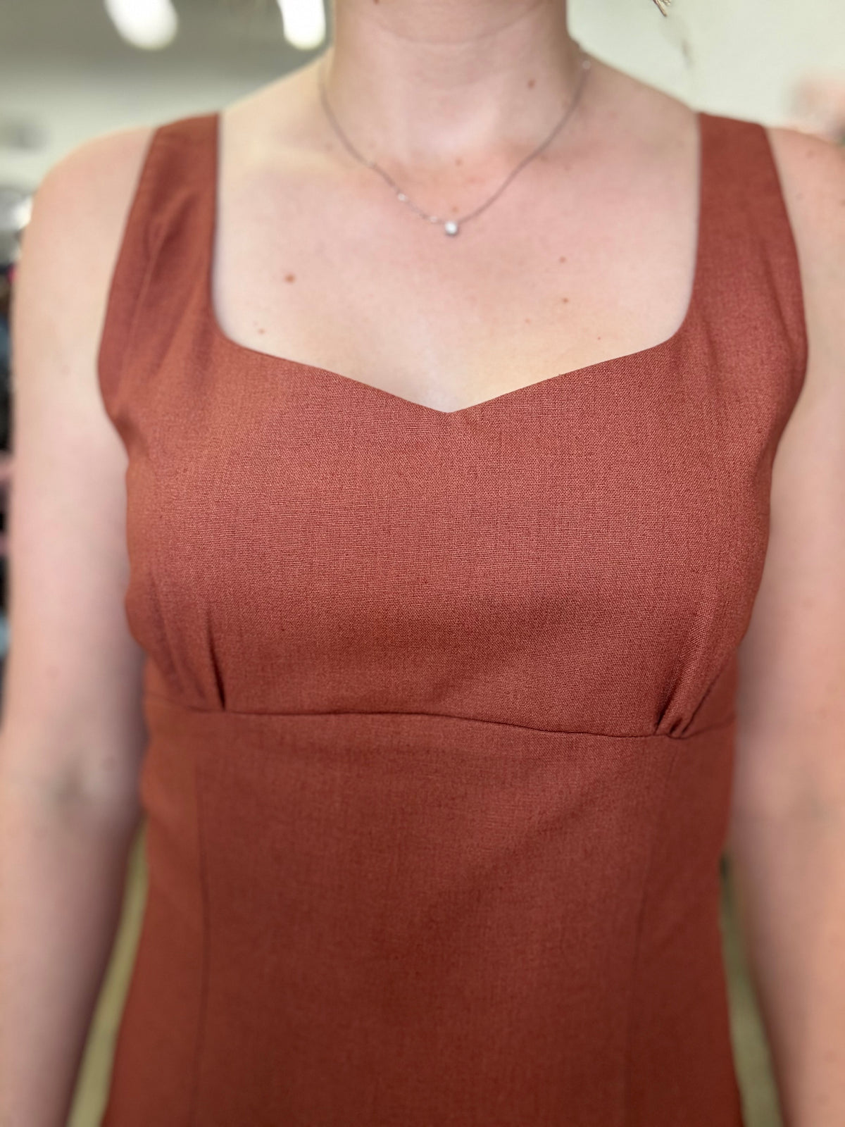 Christine Dress - Cinnamon