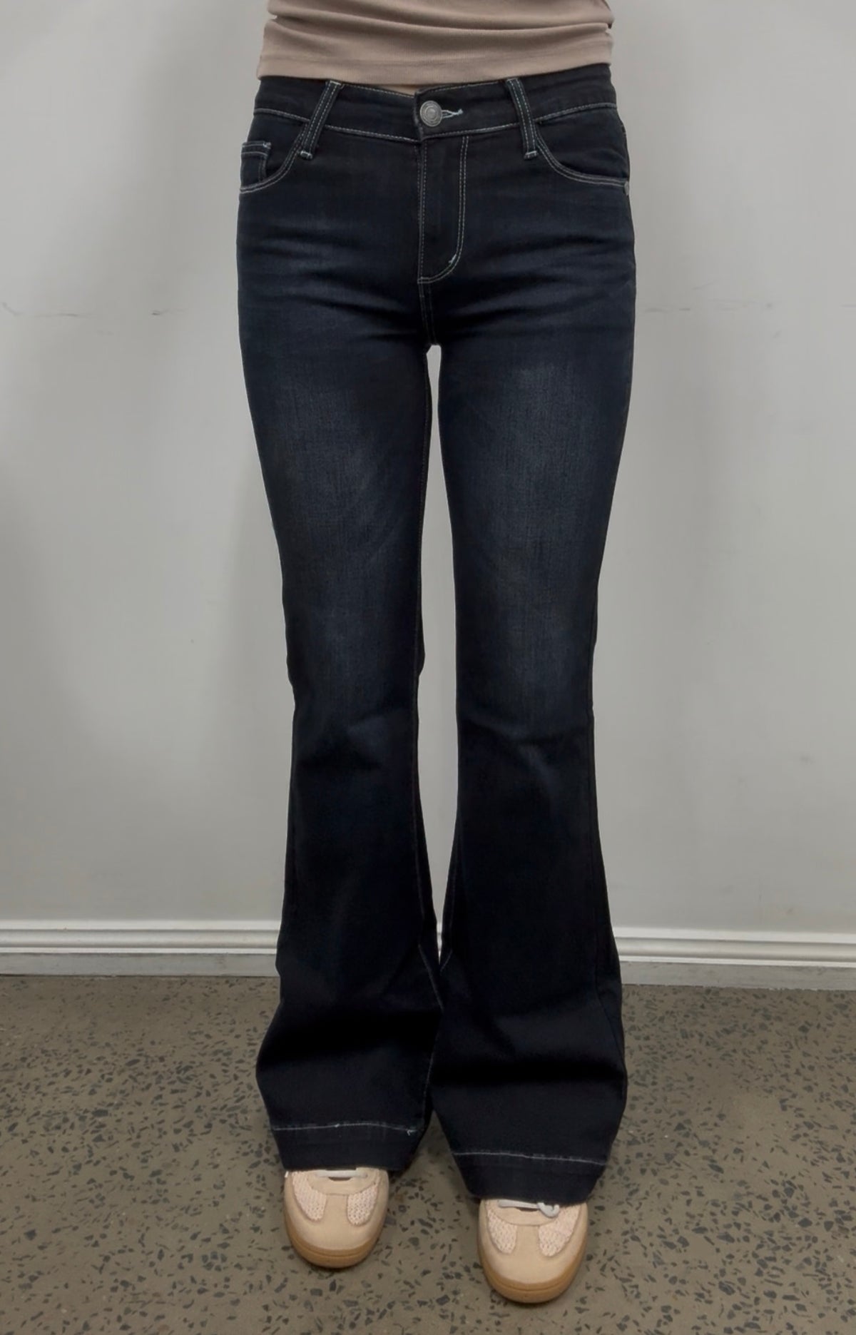 CC Western Jeans - Carissa Classic Dark Wash Trouser