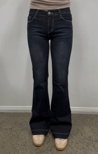 CC Western Jeans - Carissa Classic Dark Wash Trouser