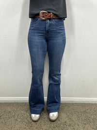 Rock & Roll Cowgirl Jeans - BW5HD07884 - Raised Denim High Rise Trouser