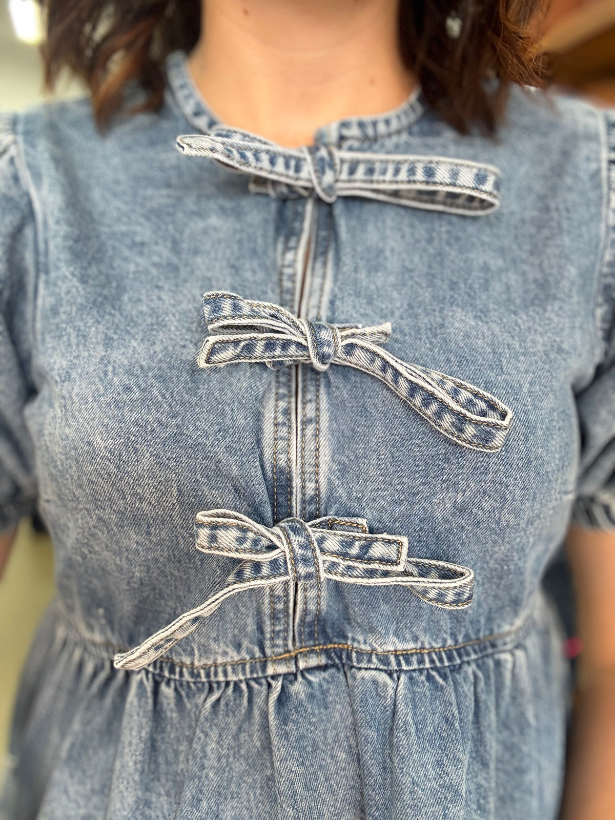 Amalie Top - Denim