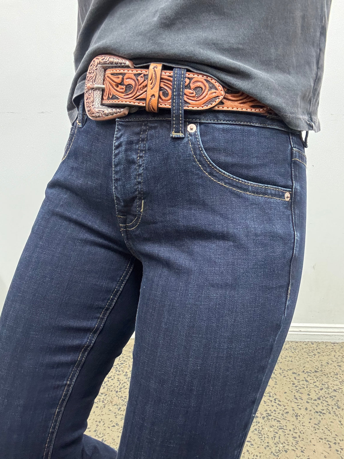 Rock & Roll Cowgirl Jeans - BW5HD07844 - High Rise Trouser