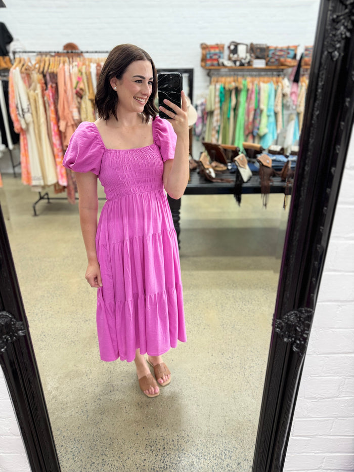 Amelia Dress - Pink
