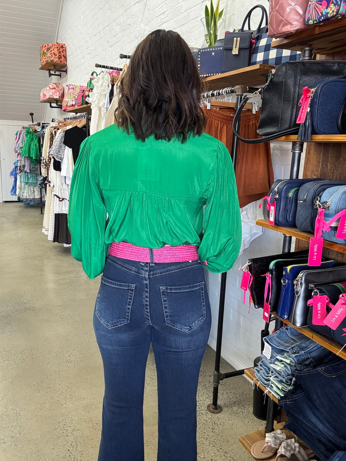 Chelsea Top - Green