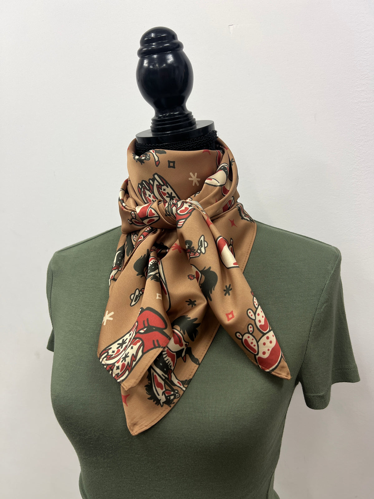 Western Wild Rag - Red Rodeo