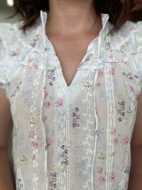 Scottie Top - Dainty Floral