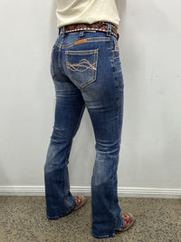 Cowgirl Tuff Jeans - DFMI Faded