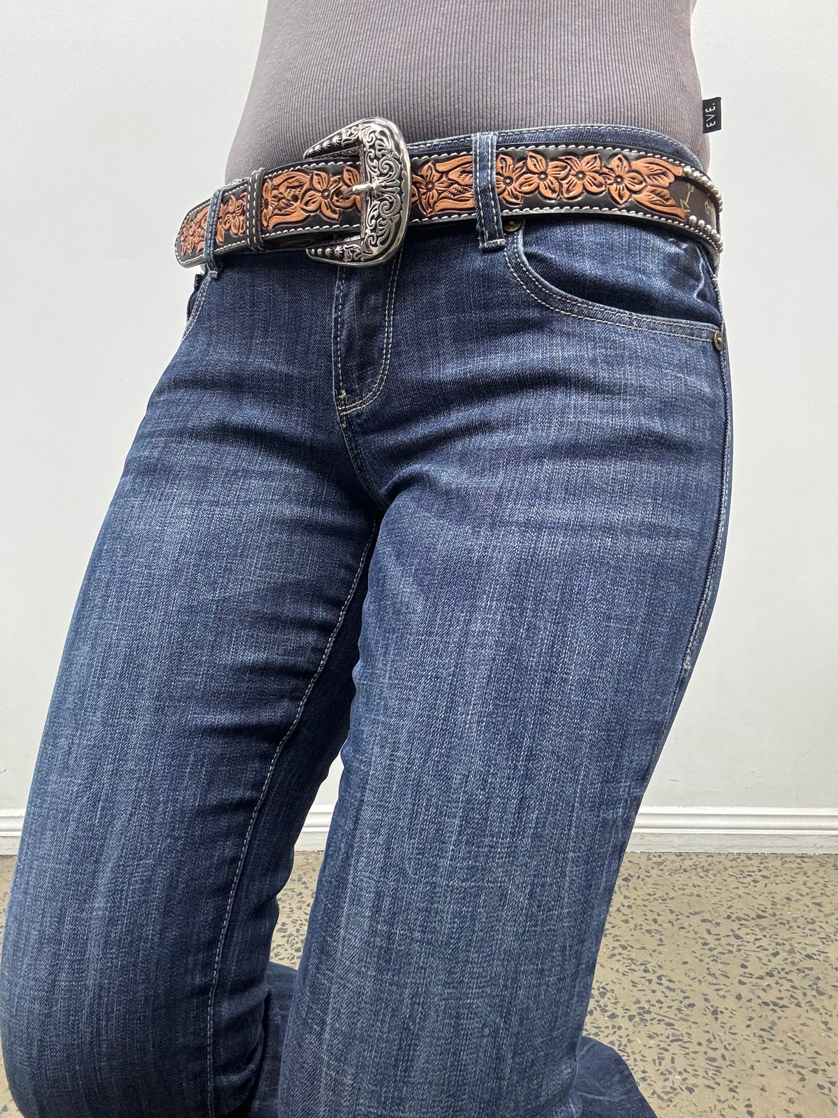 Tin Haul Jeans - Rosie Bootcut Cactus Blue