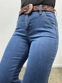 Rock & Roll Cowgirl Jeans - BW6HD09098 - Rounded Pocket Wide Leg