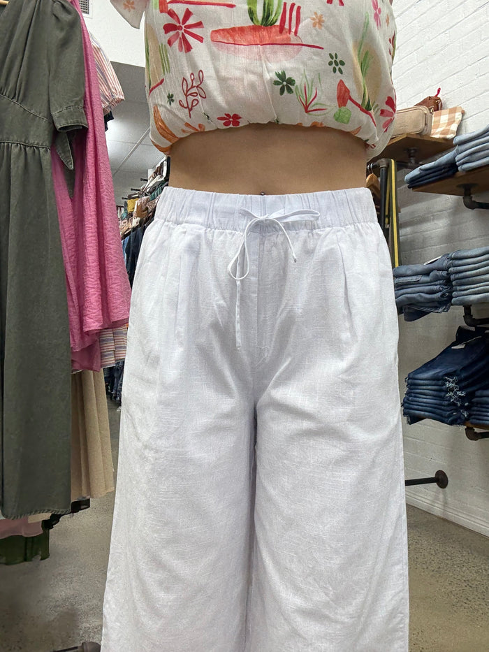 Essential Pants - White