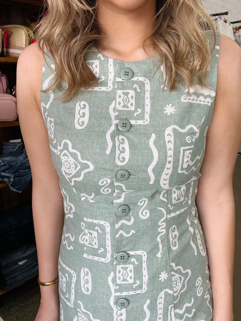 Lucia Dress - Sage