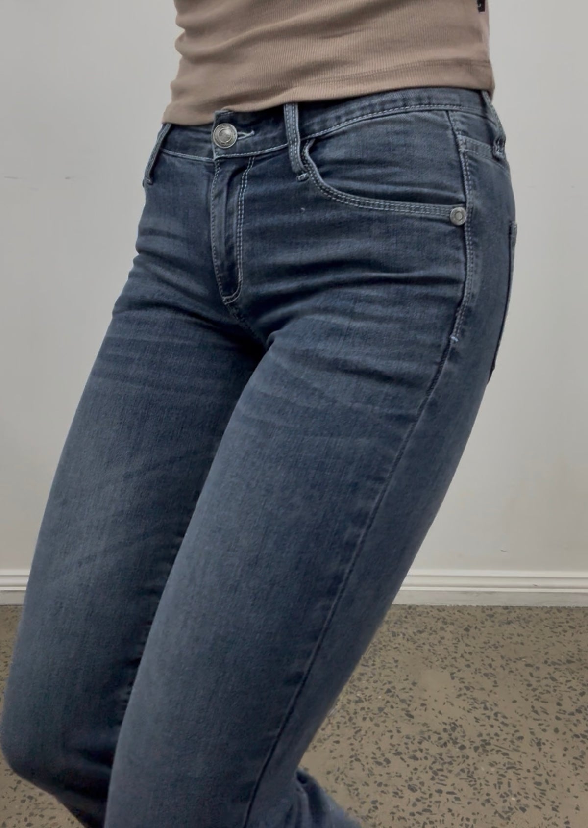 CC Western Jeans - Carissa Classic Mid Wash Trouser