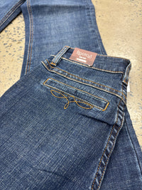 Rock & Roll Cowgirl Jeans - BW4HD09748 - Stitched Welt Pocket High Rise Bootcut