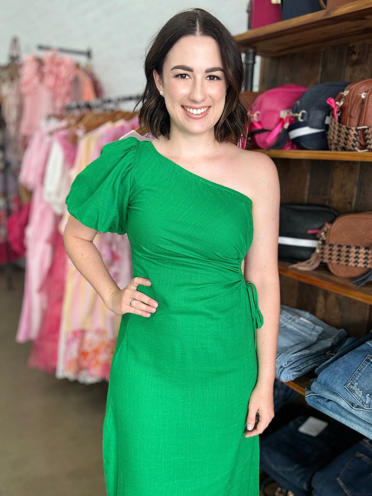 Elle Dress - Green