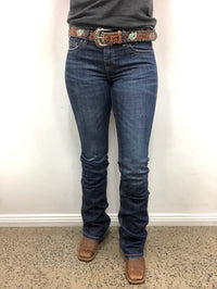 Rock & Roll Cowgirl Jeans - BW4RD04776 - Mid Rise Riding Fit