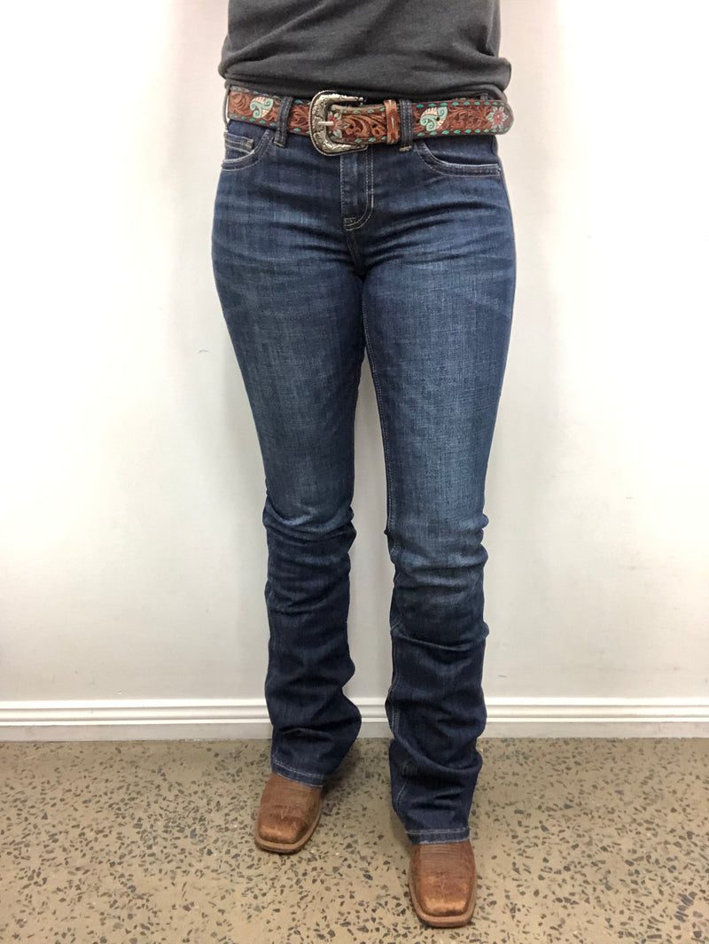 Rock & Roll Cowgirl Jeans - BW4RD04776 - Mid Rise Riding Fit