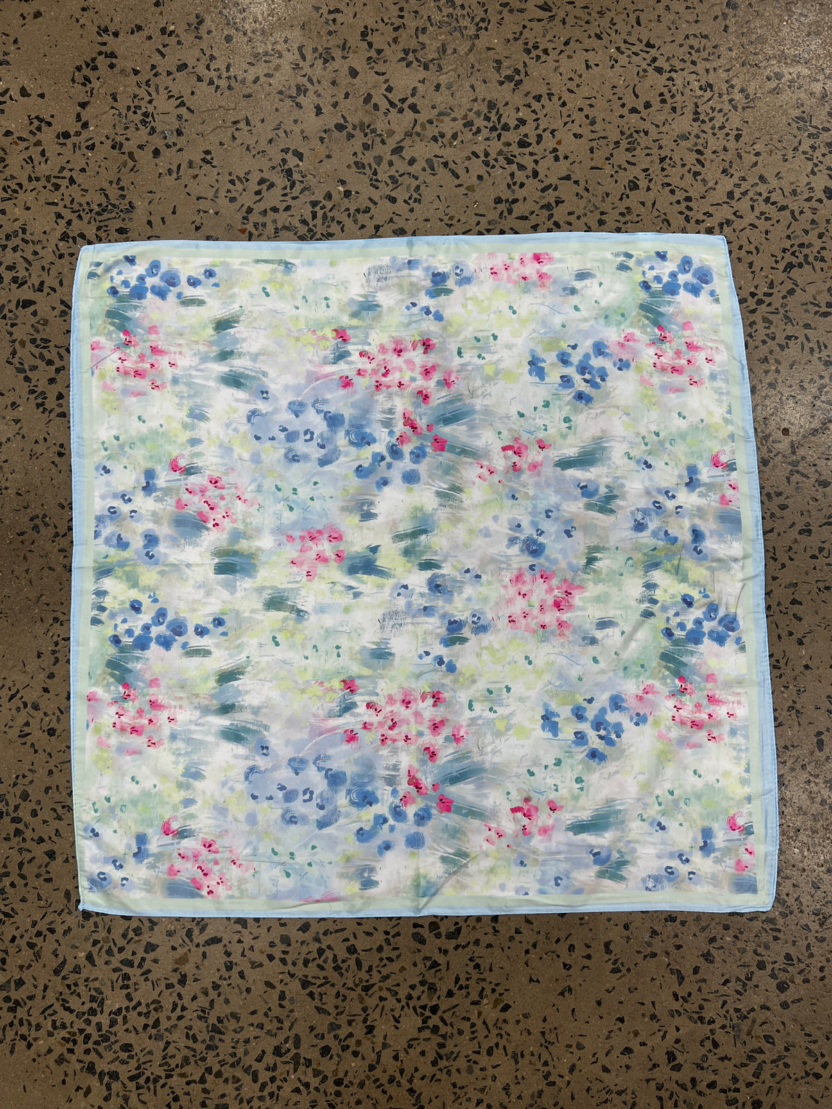 Western Wild Rag - Watercolour (Blue)